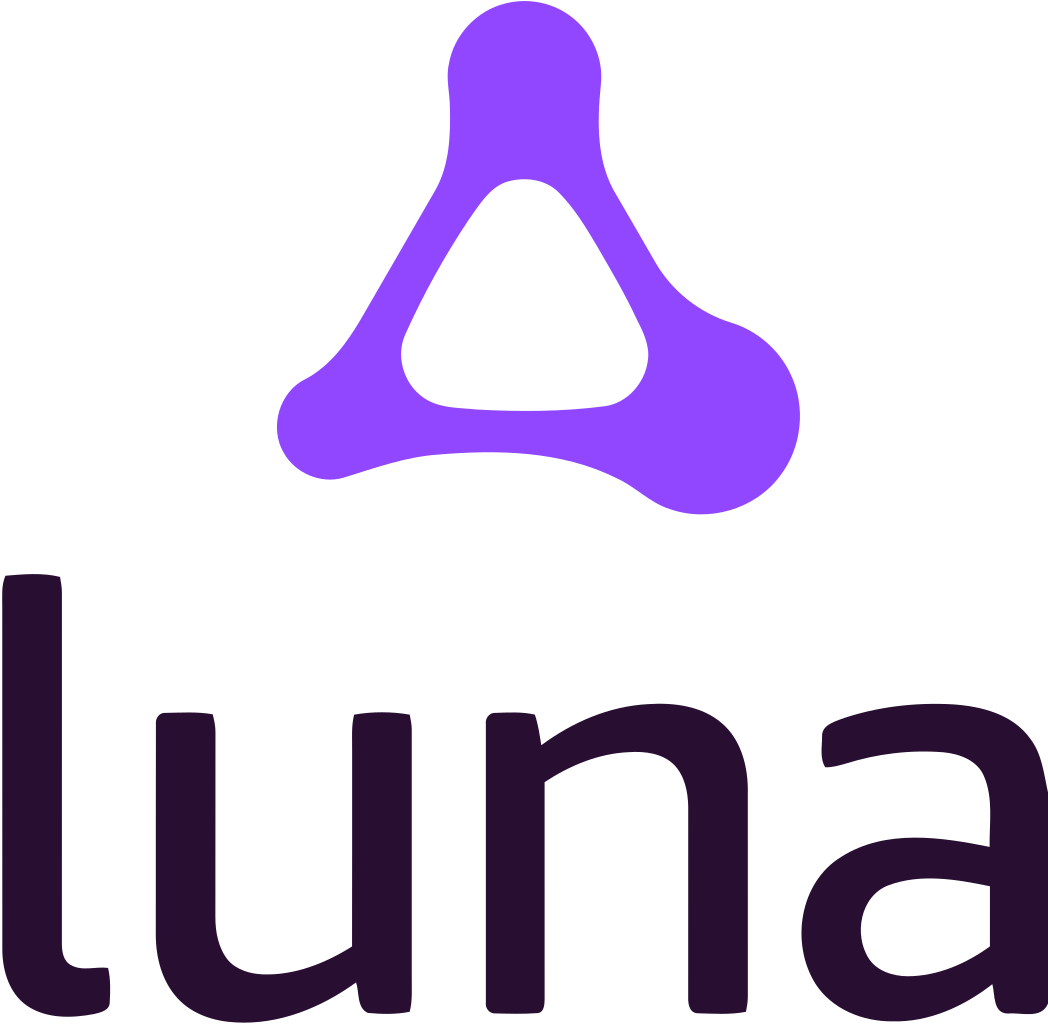 Luna logo Luna logo