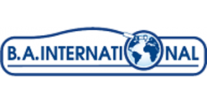 B.A.International logo B.A.International logo