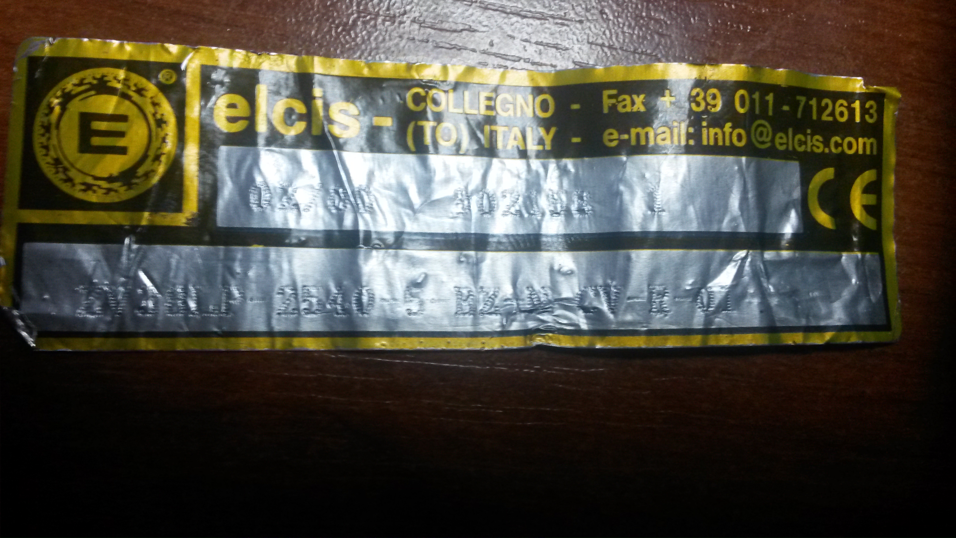 I/ZV38LP-2540-5-BZ-N-CV-R-01  