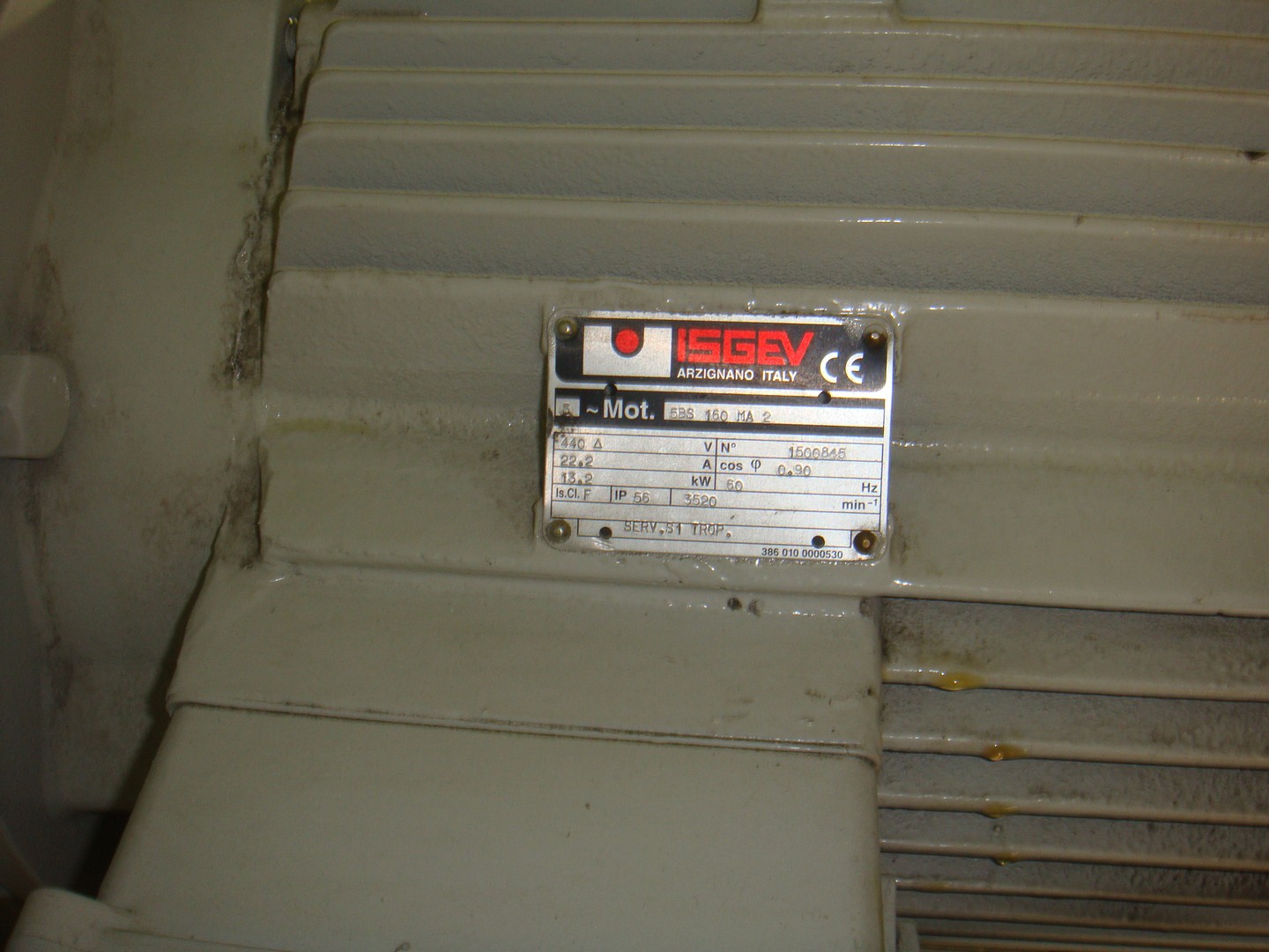 Cover Drive End Cast Iron B5R1, for 5BS160MA3 OEM 