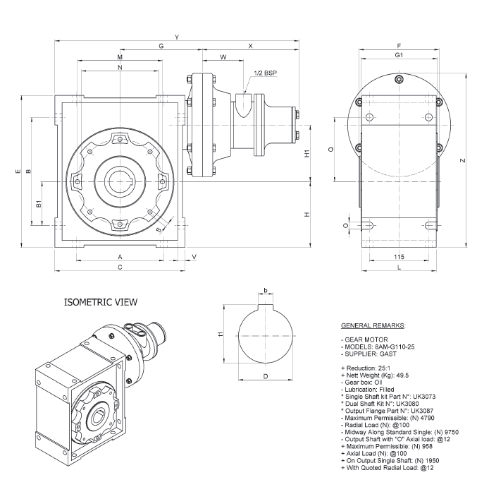 8AM-G110-25 