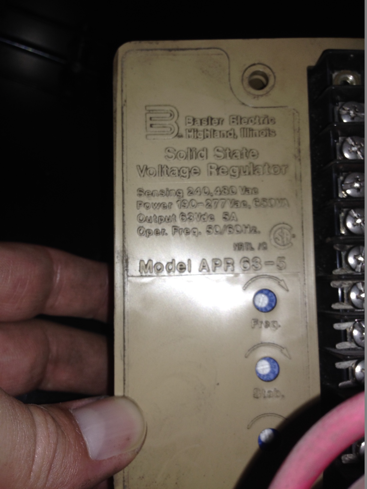  APR63-5 - obsolete, replaced by DECS-150 
