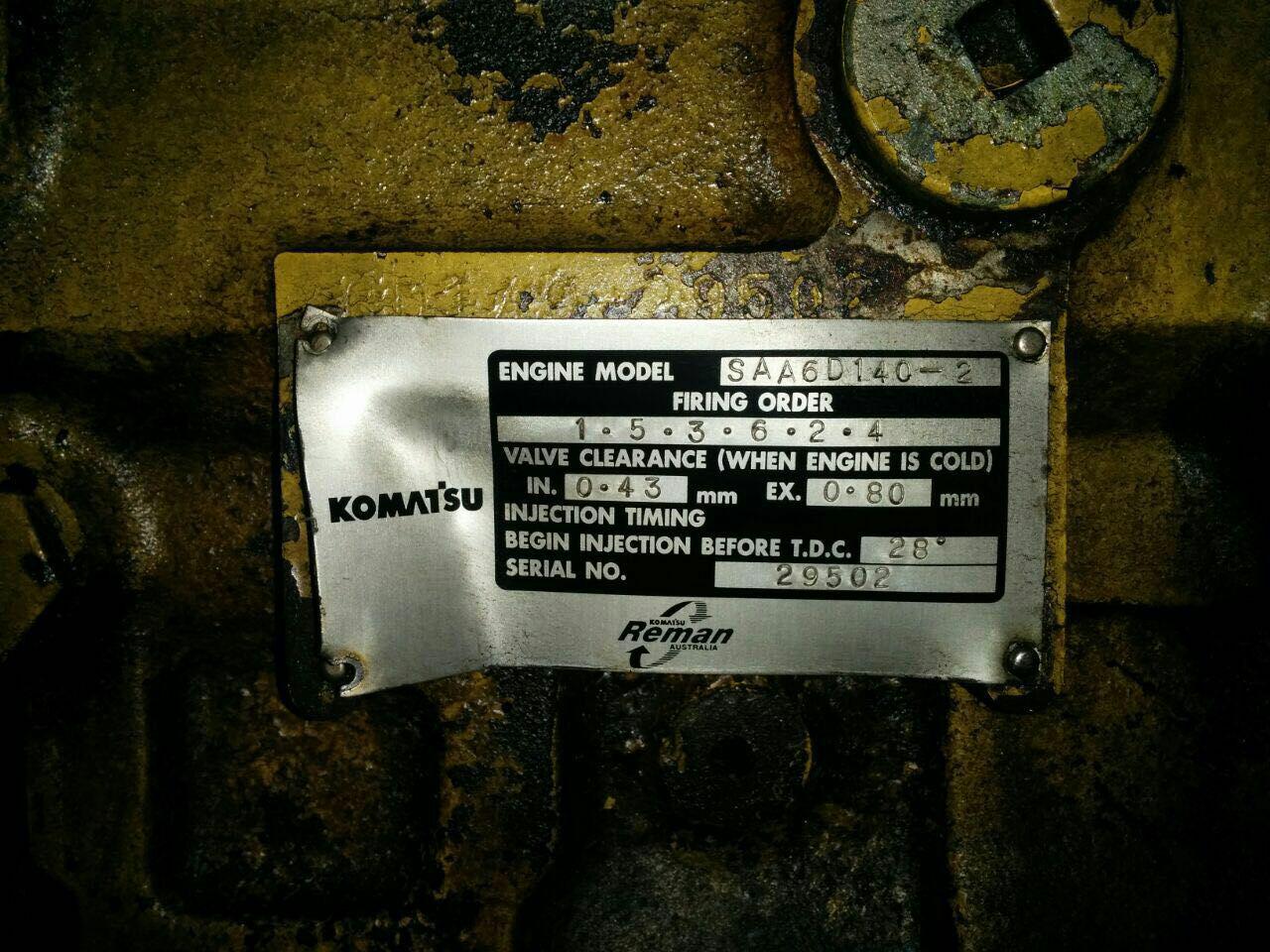  SAA6D140-2 