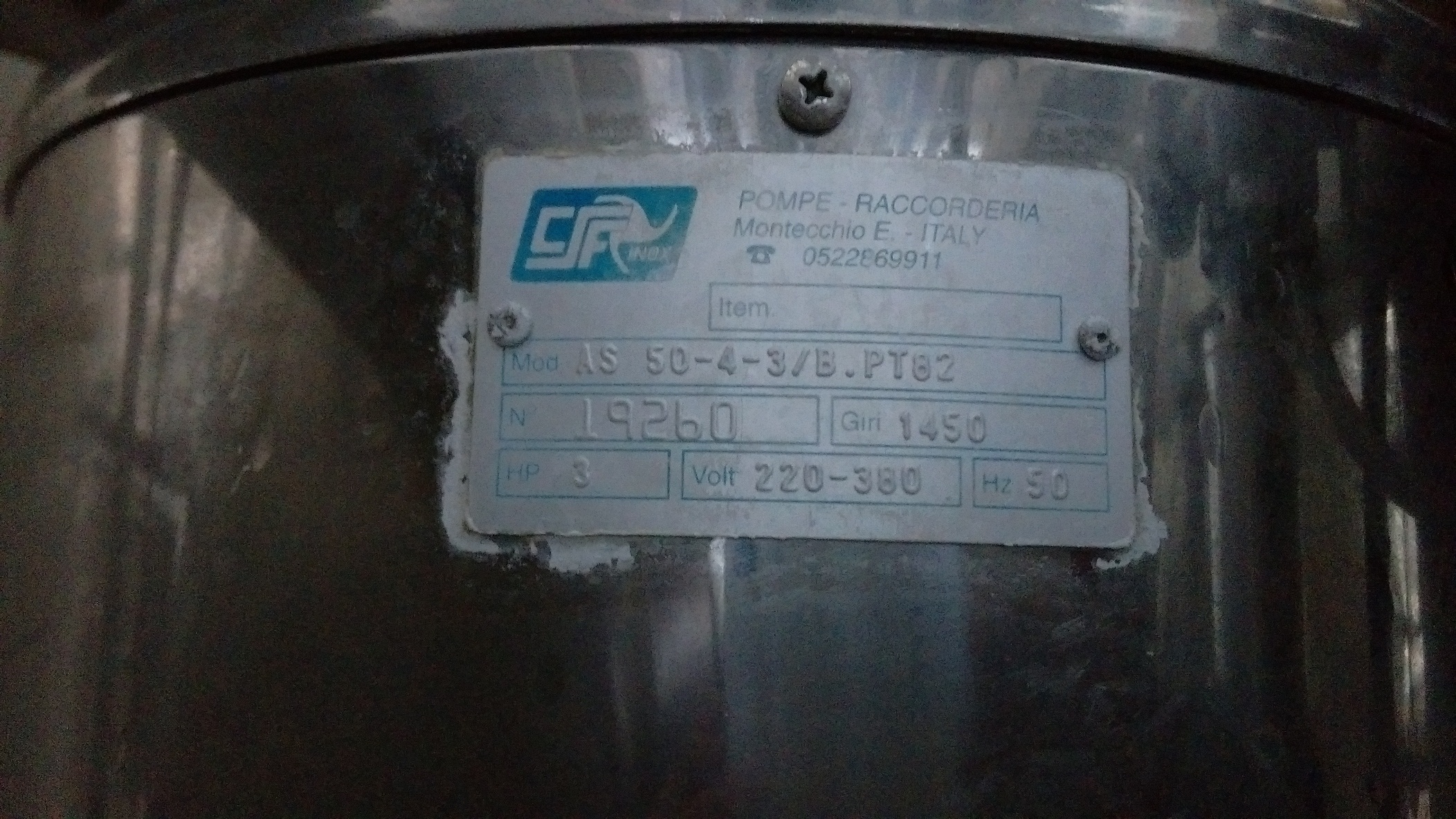 AS 50-4-3/ BM.PT82 AISI 316L