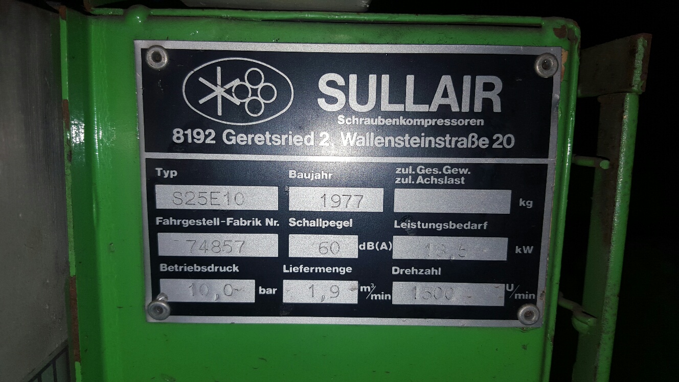 Platine U1 / Versorgungs- und Steuerkarte für S25 E10 
