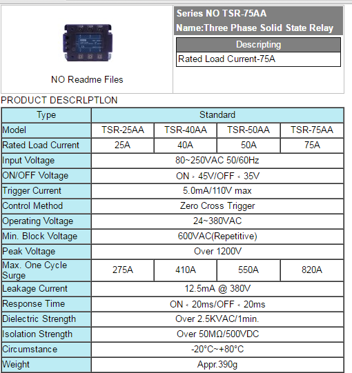 TSR-75AA 