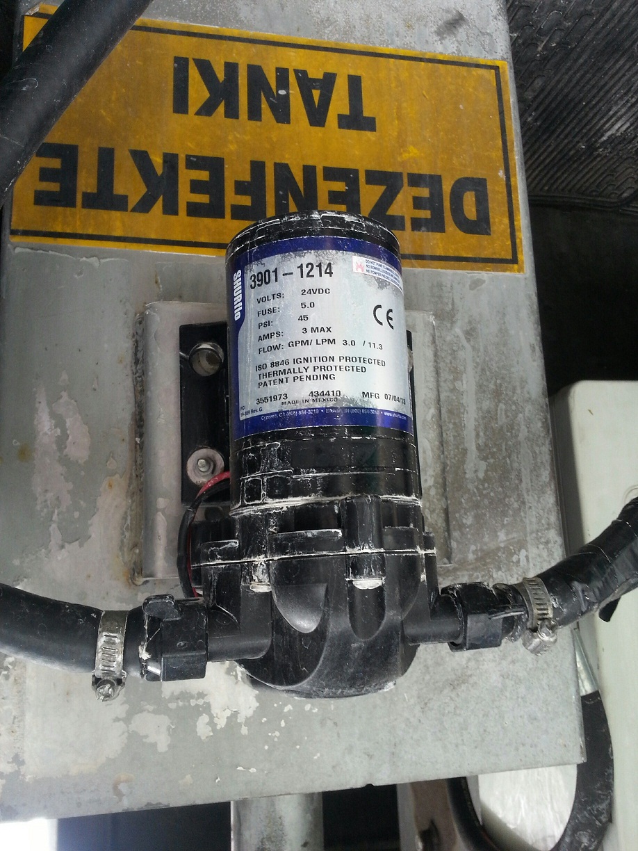 3901-1214 obsolete, replacement STANDARD 3.0 24V*11,3l/min DruckwasserpumpeSHURFLO