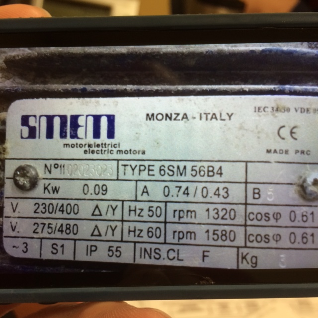 6SM56B 4POLE B5