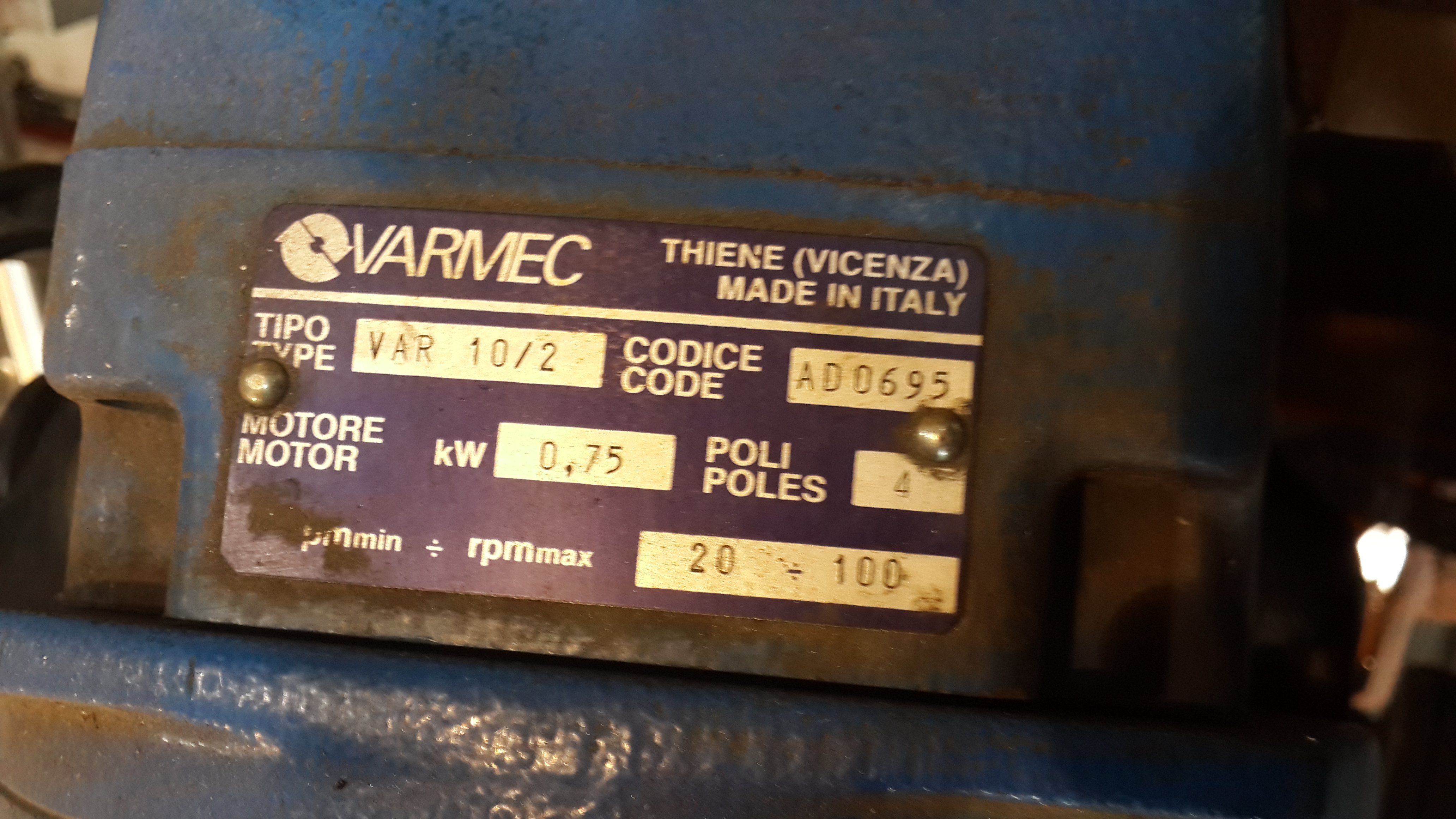 TYPE 10/2 oem for F.M.B. Fabbrica Macchine Bergamo (S.R.L.) 