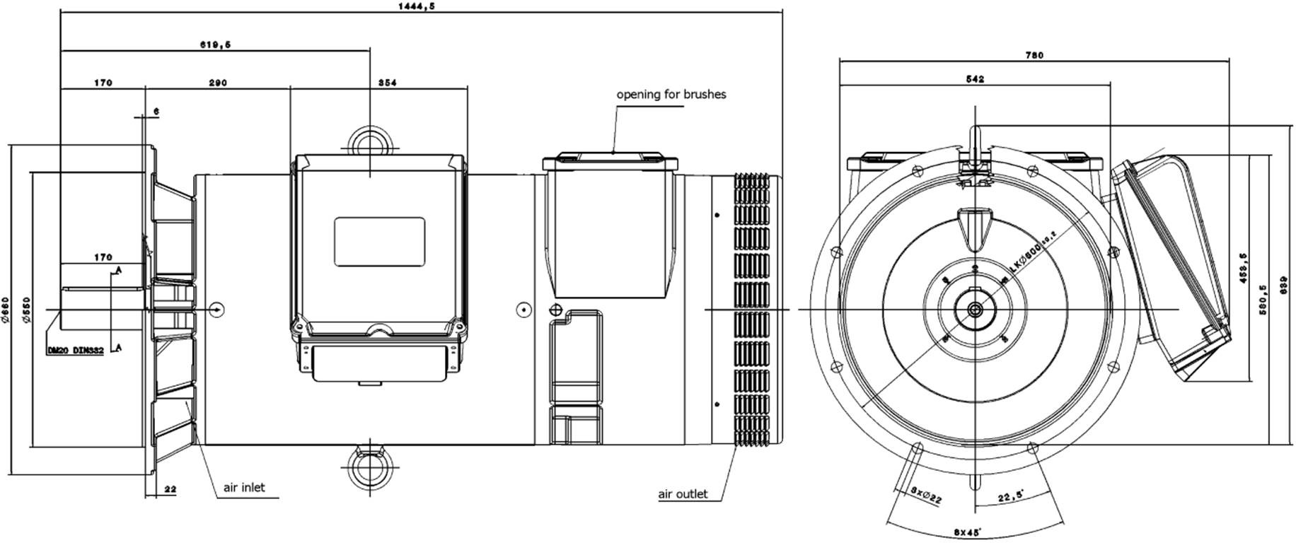 SMSRL0IN 280L/4-450T Mot-Nr: 7727567 