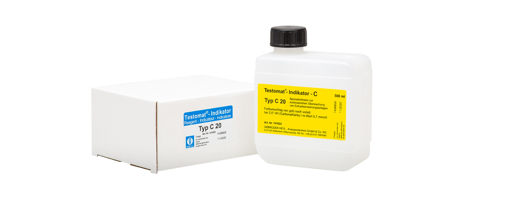 Order No. 141023, Type: Testomat-Indikator C 20, 500ml