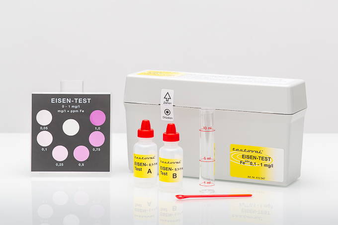 Order No. 410547, Type: Testoval Eisen 0-1 mg/l