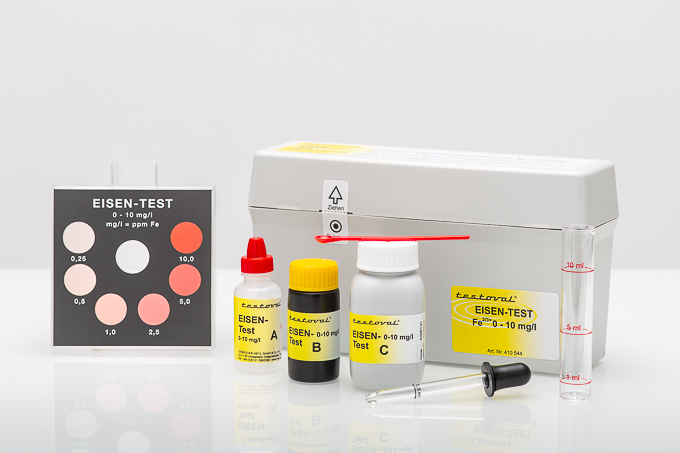 Order No. 410544, Type: Testoval Eisen 0-10 mg/l