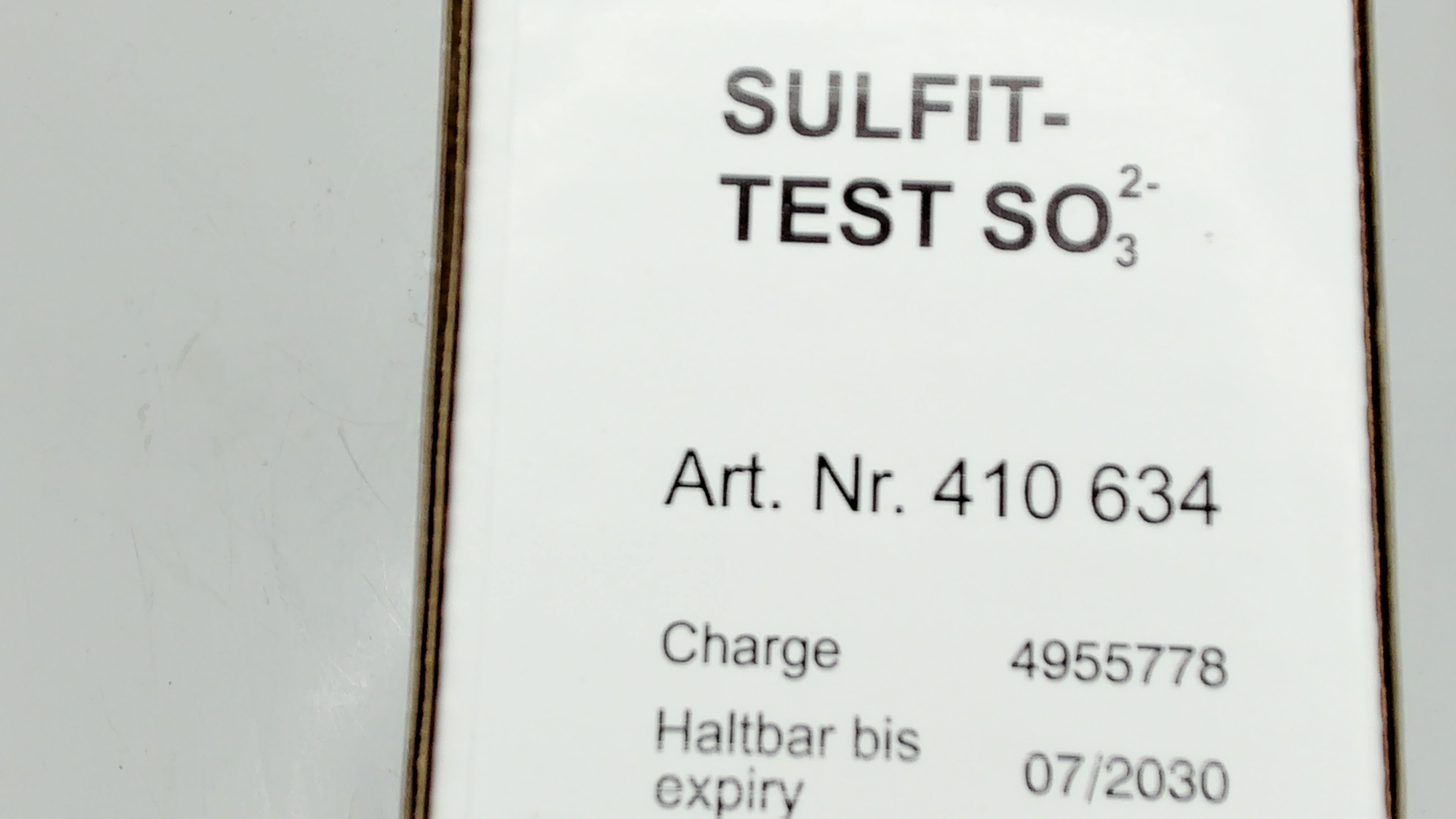 P/N: 410634, Type: Testoval Sulfit