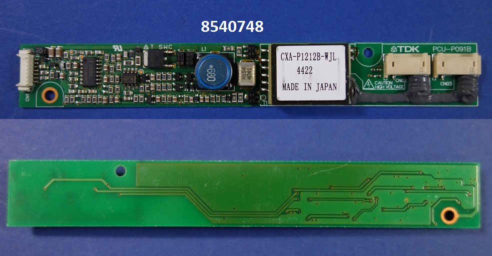 8540748 Obsolete!! Replaced by 8540748R 