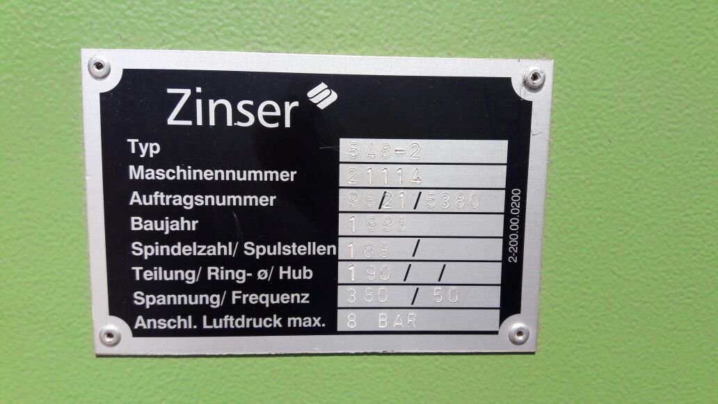 DWG.NR: N 077 14 000 ZINSER CODE: 1-455.00.0017 