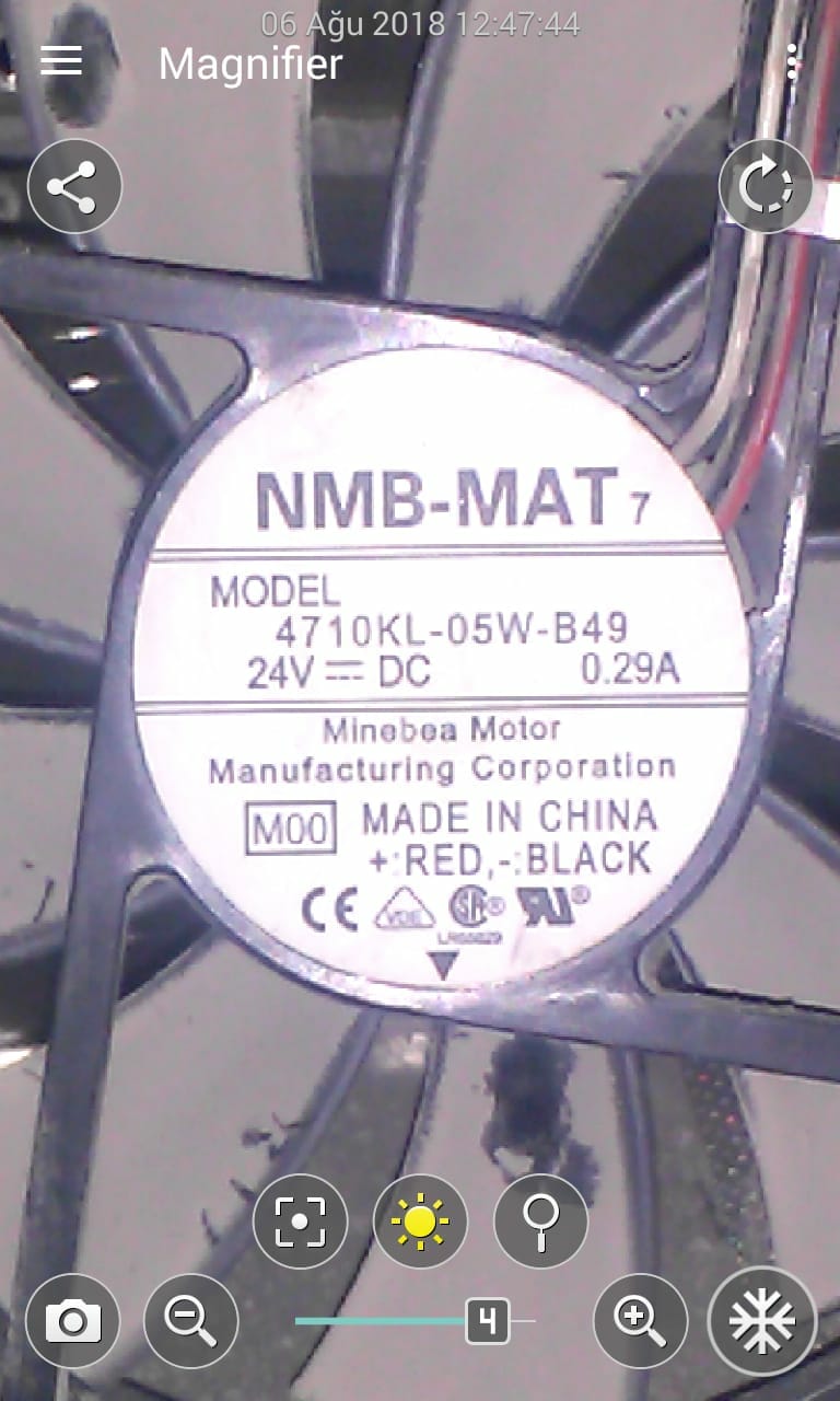 4710KL-05W-B59-E00 blocking signal 24V-DC-Fan-119X119X25 / 112.2080