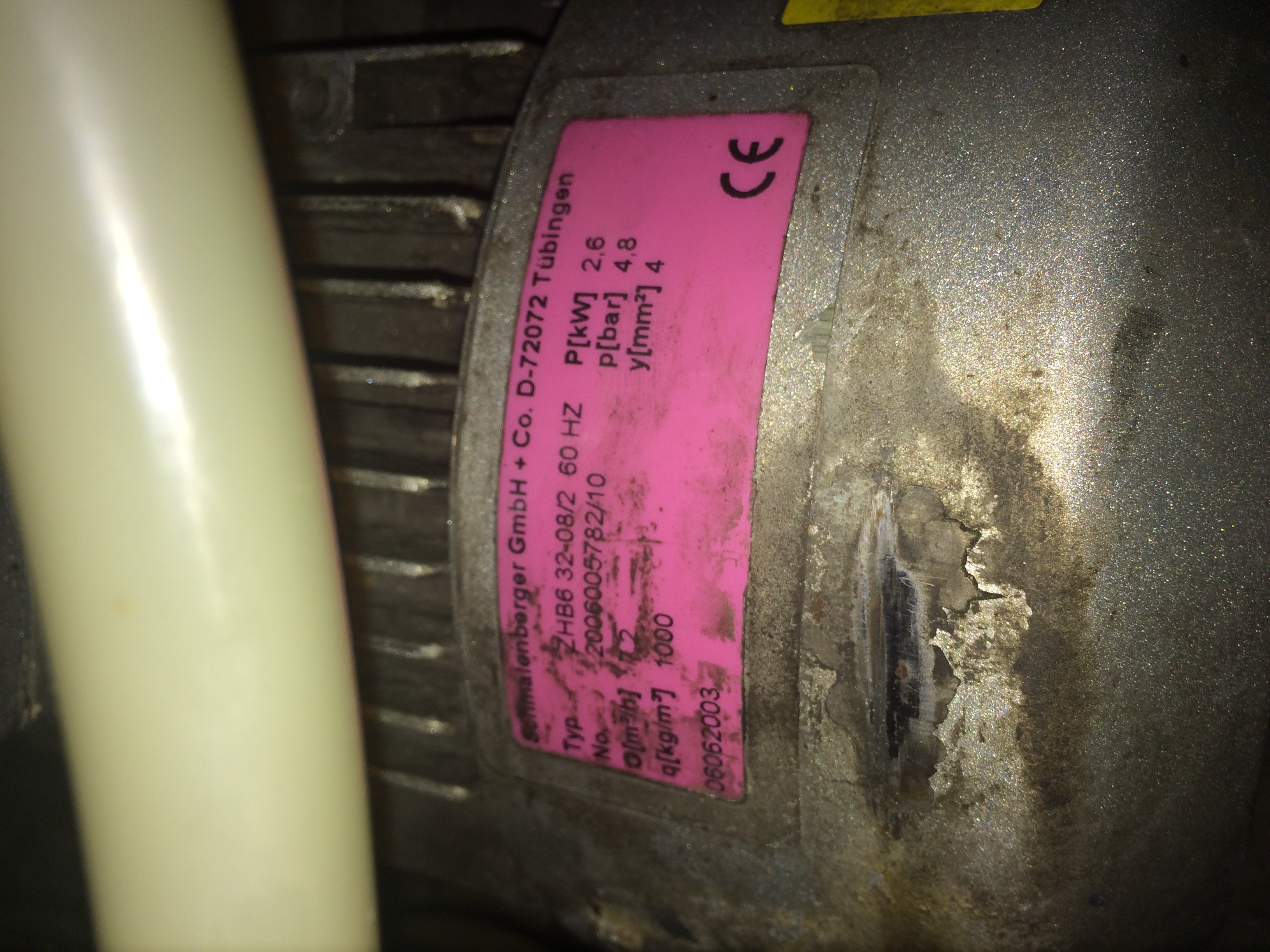 ZHB 632-08/2 60 HZ obsolete, replacement ZHB VI 32-08/2-2,6 