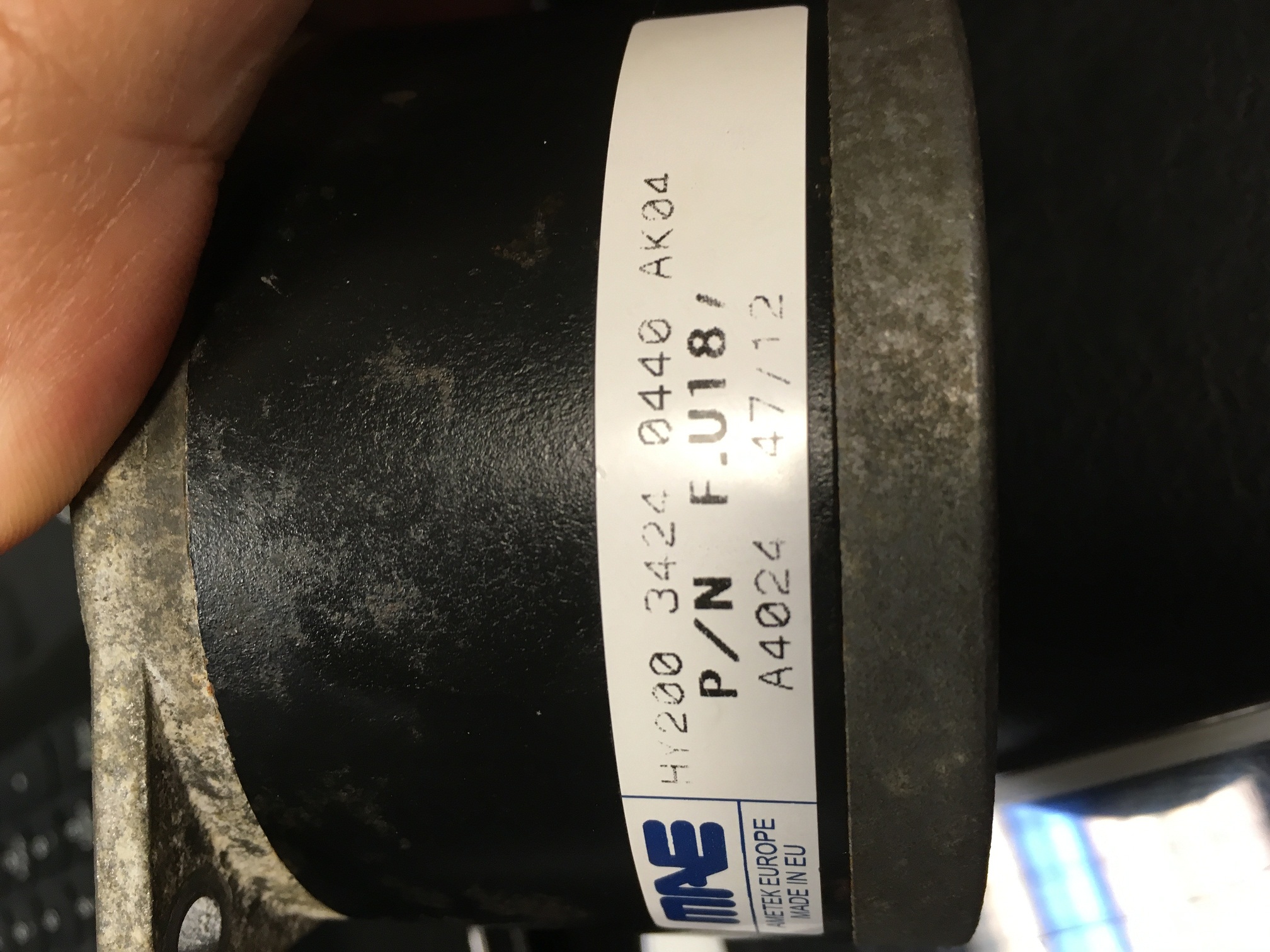 HY200 3424 0440 AK04 P/N: F.U18/A4024 47/12  Obsolete 