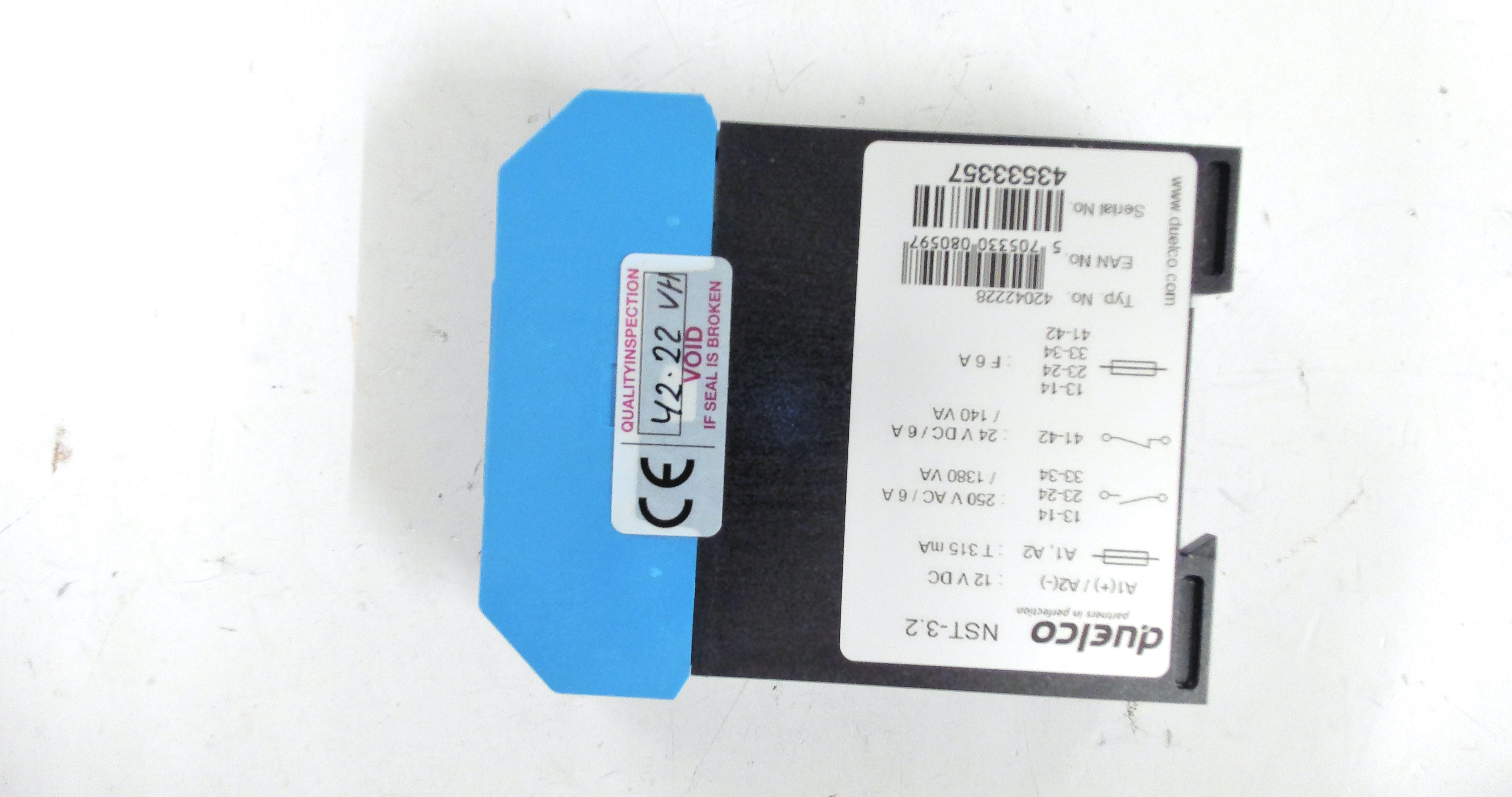 p/n: 42042228 type: NST-3.2 12VDC
