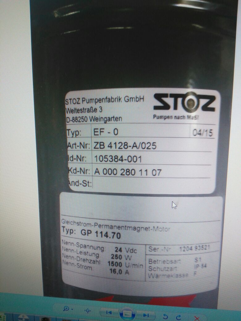 EF-0  TYPE GP 114.70  OEM!! 