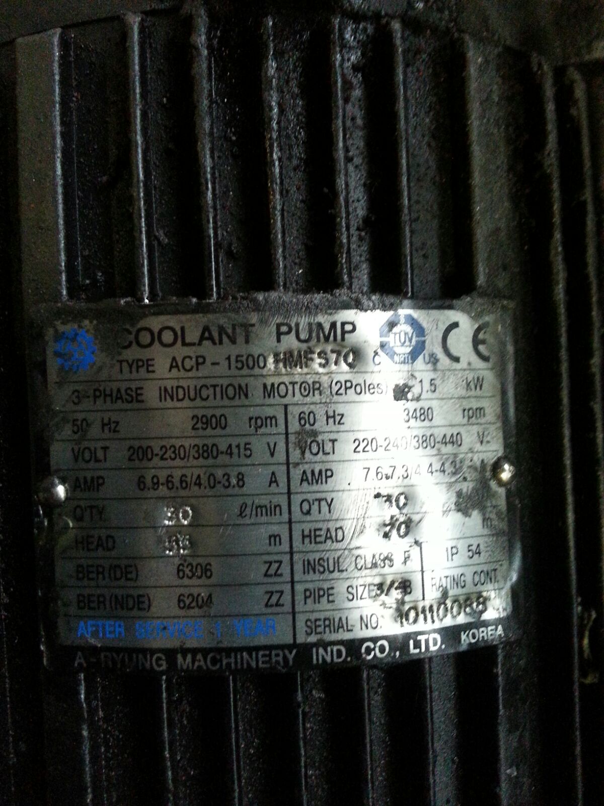 ACP-1500 HMFS70