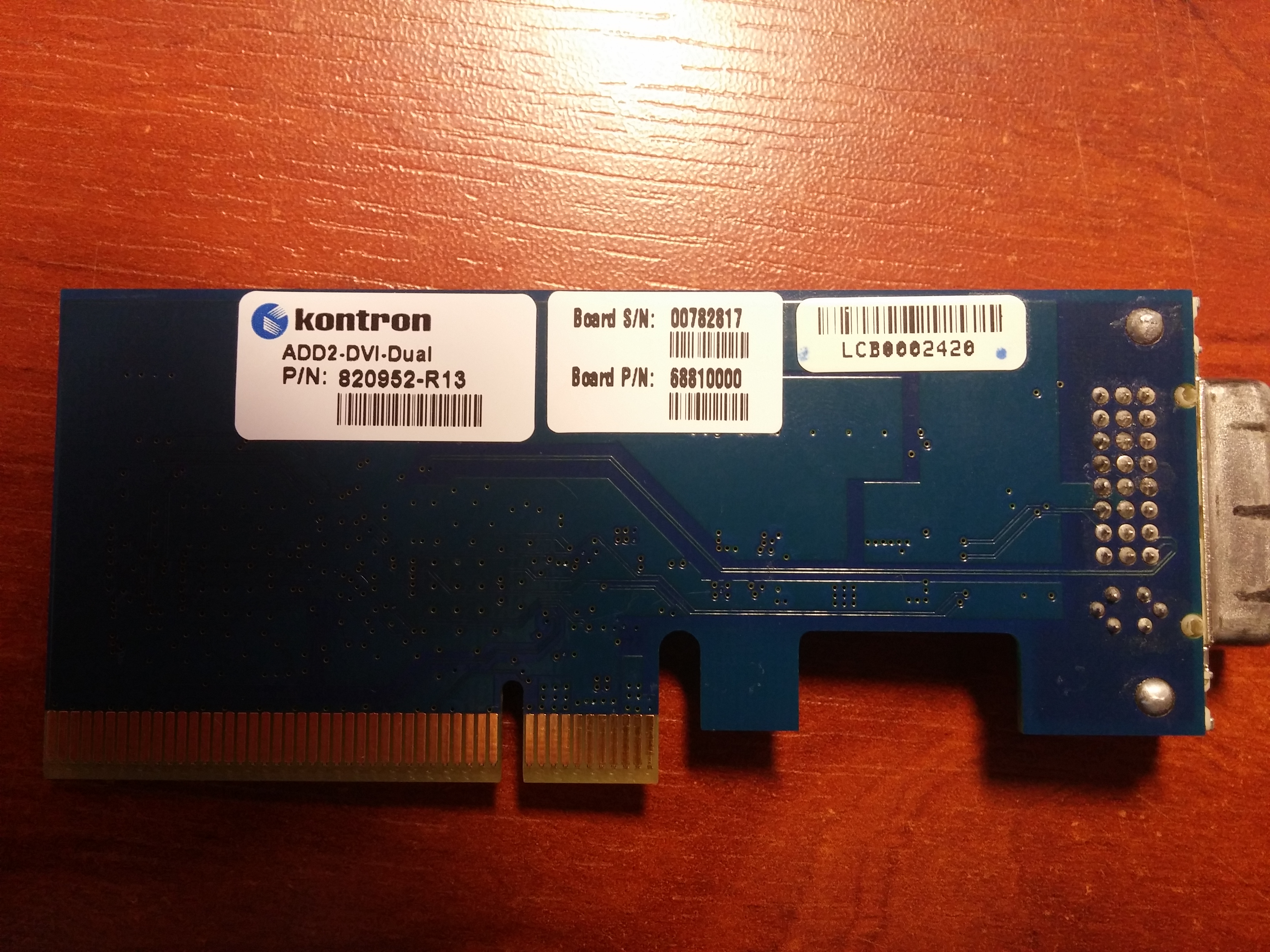 P/N:820952-R13 obsolete 