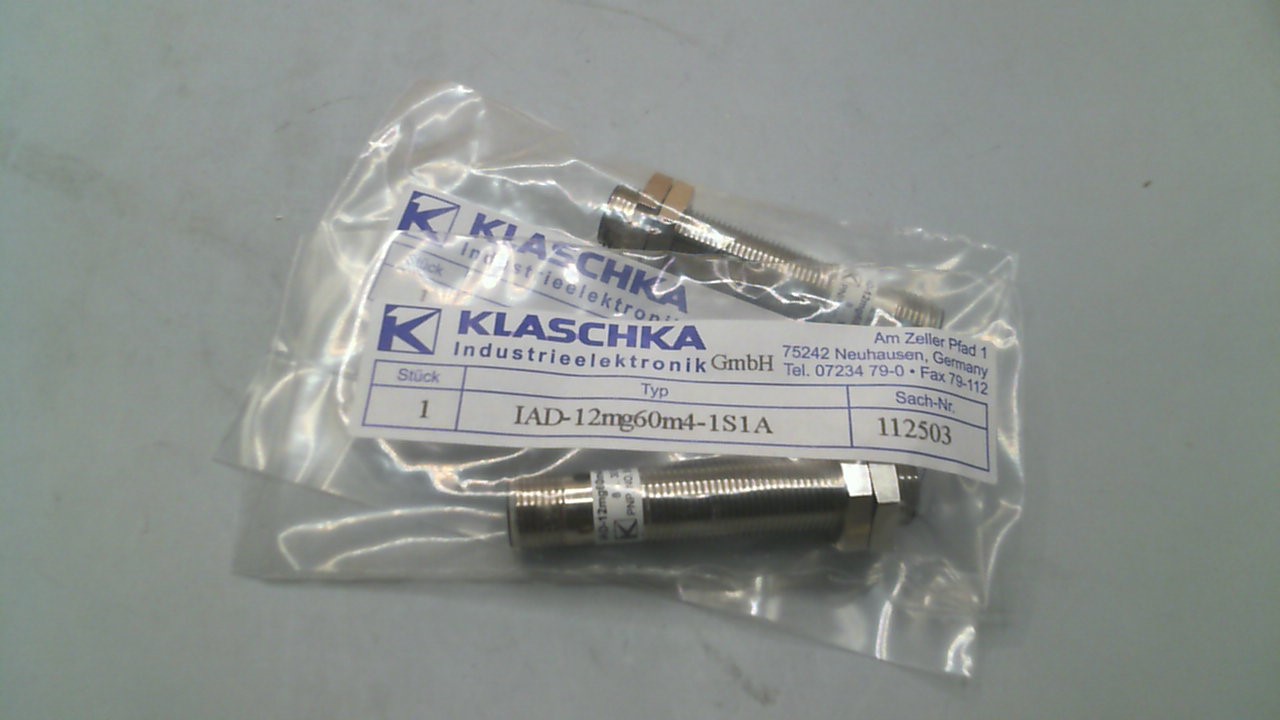 P/N: 112503, Type: IAD-12mg60m4-1S1A