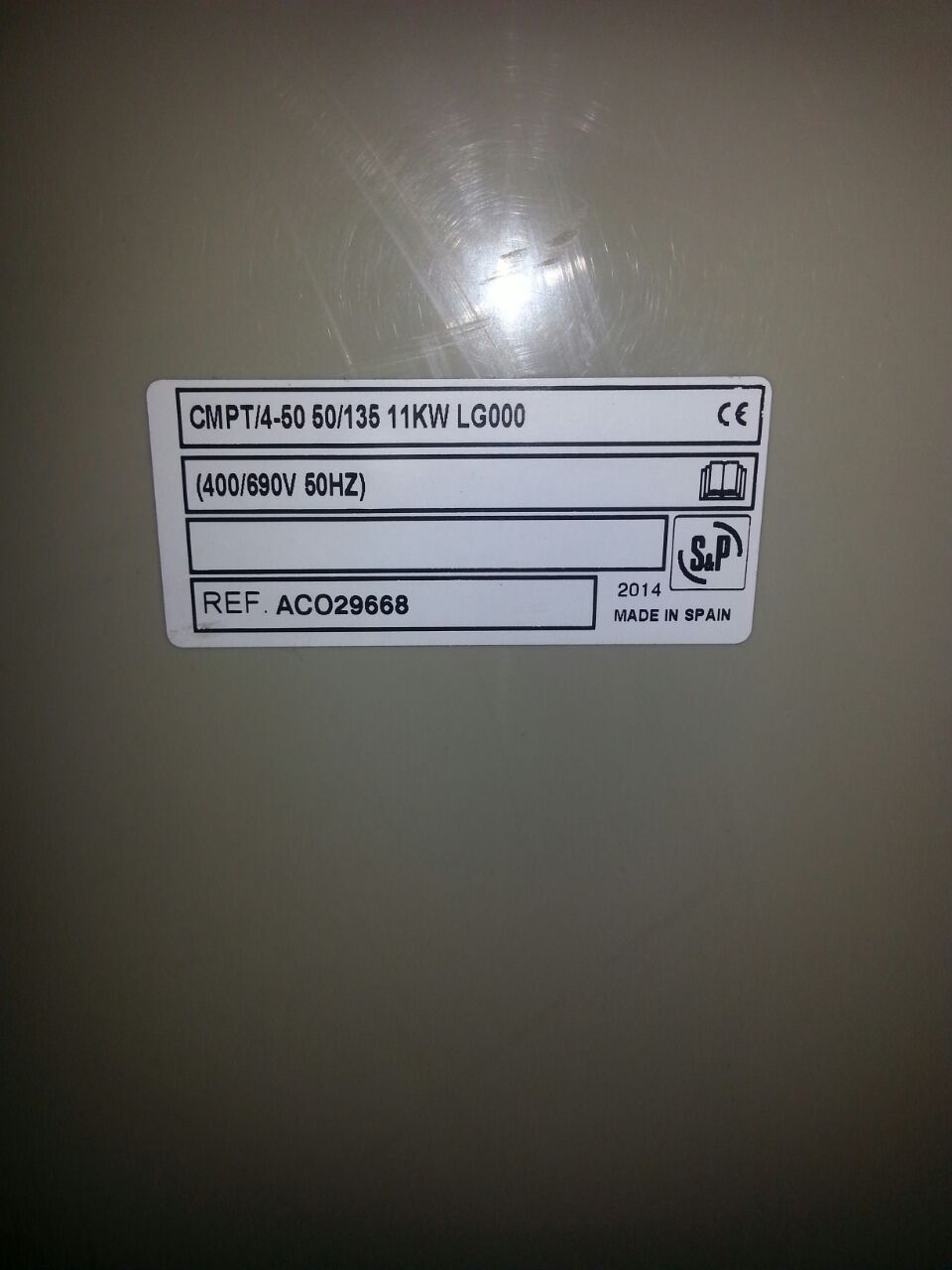  CMPT/4-50 50/135 11 KW 