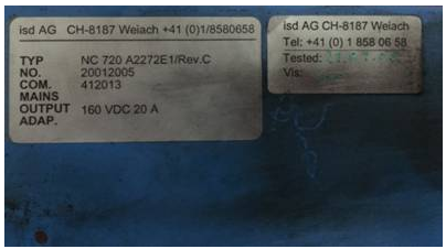 NC 720A22721/Rev.C obsolete  