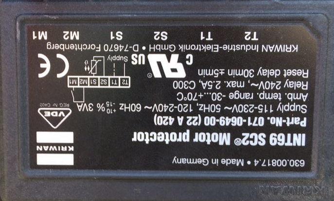 071-0649-00 obsolete replaced by 22A620S80 