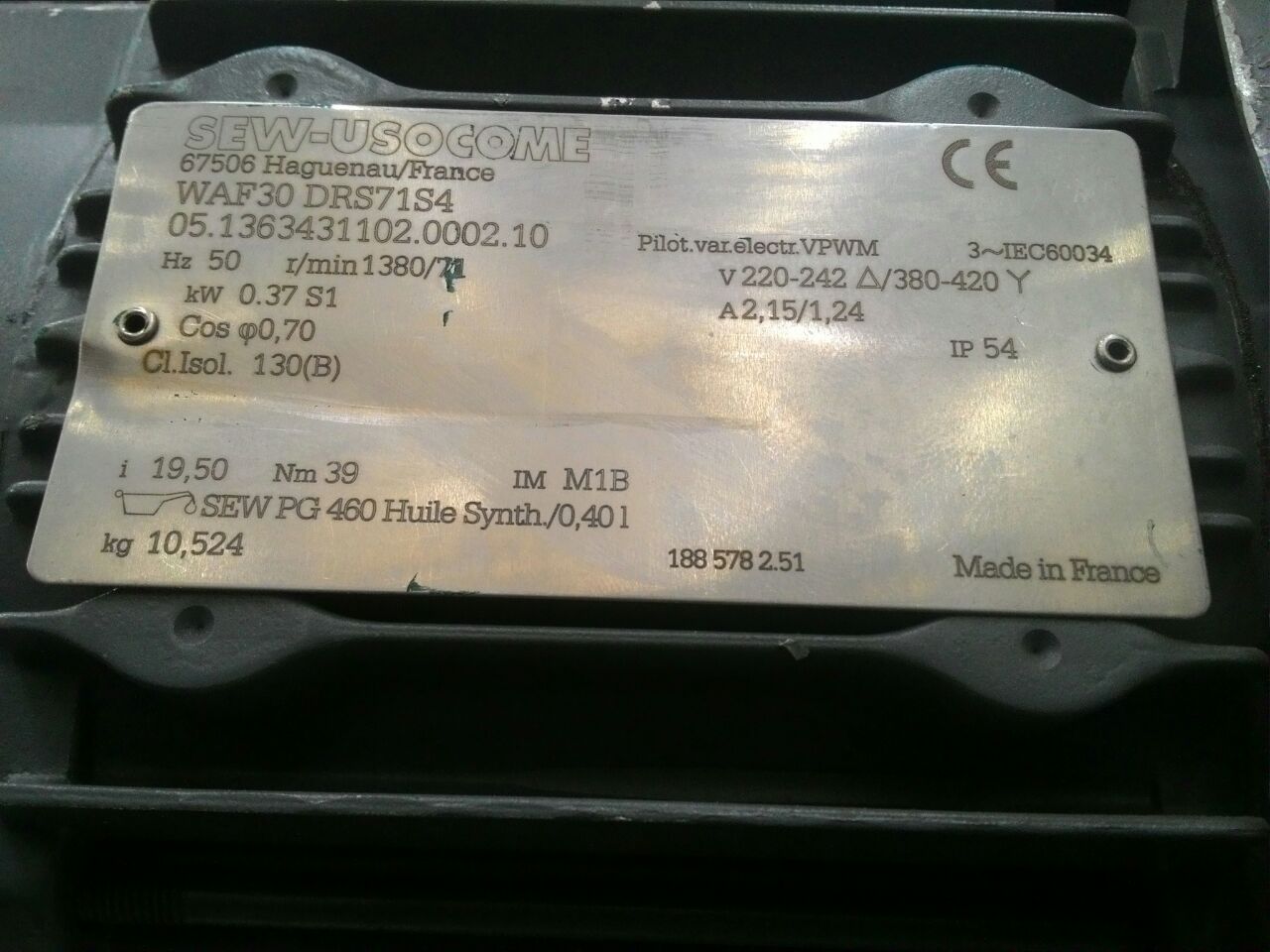 WAF30 DRS71S4 