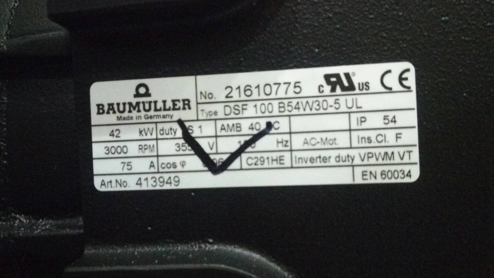 DSF100B54W30-5UL