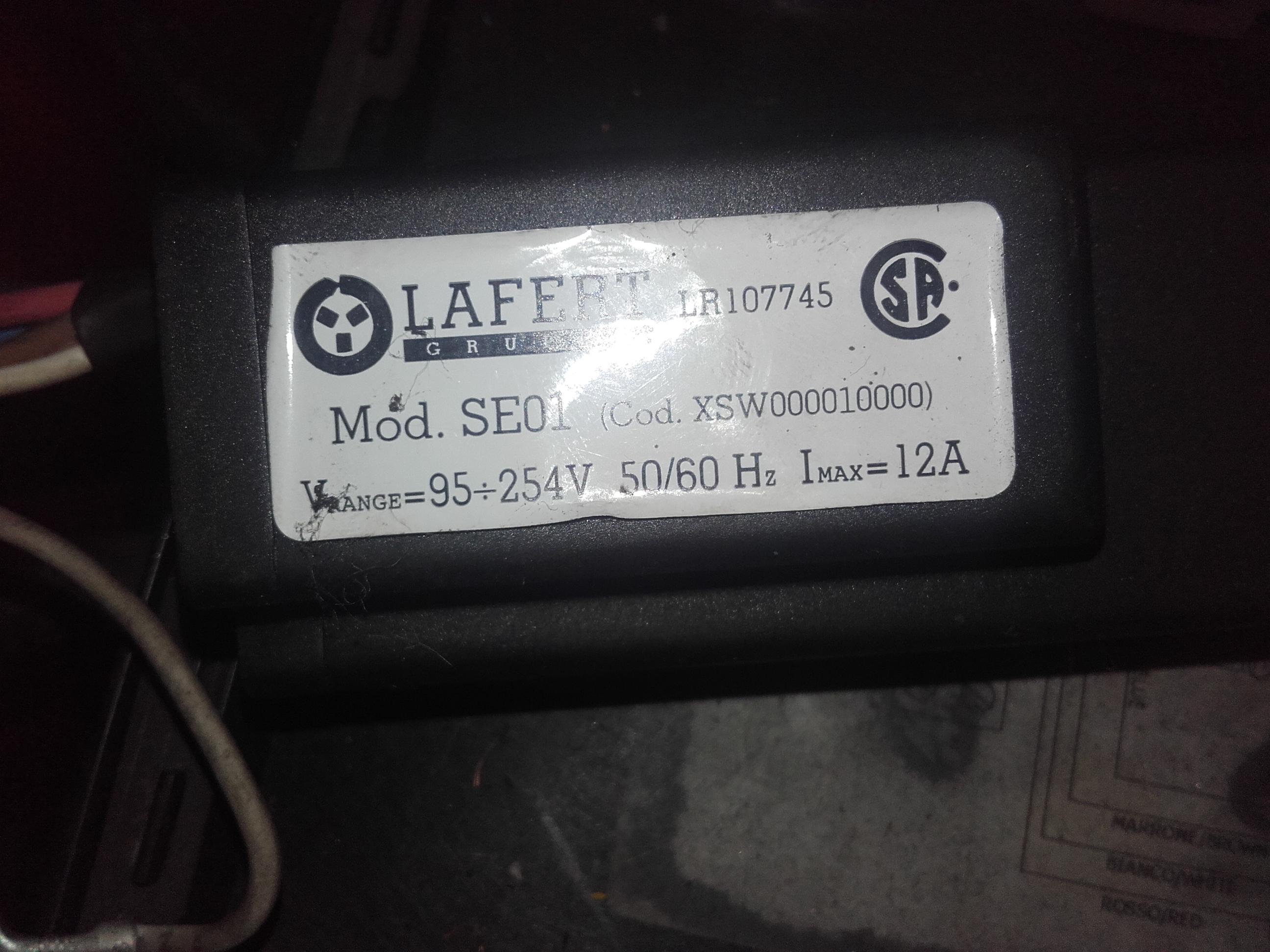 SE01, XSW000010000 