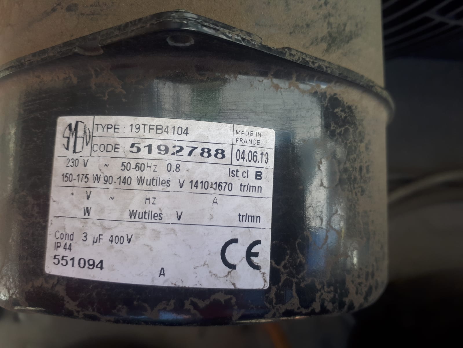 19TFB4104 "551094" *5192788* HELICE D356MM