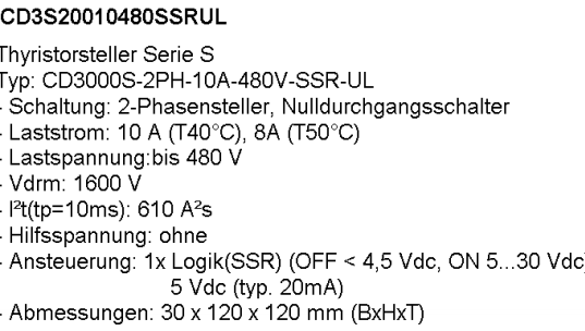 Typ: CD3000S-2PH-10A-480V-SSR-UL