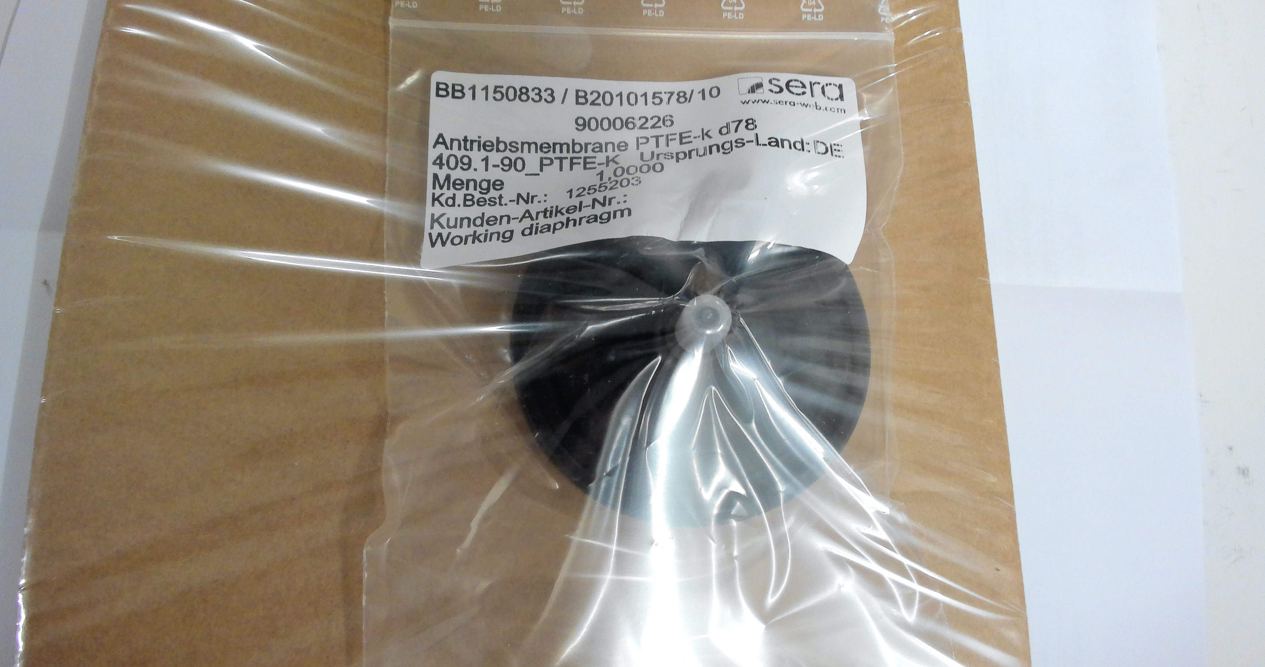 90006226 - Working diaphragm