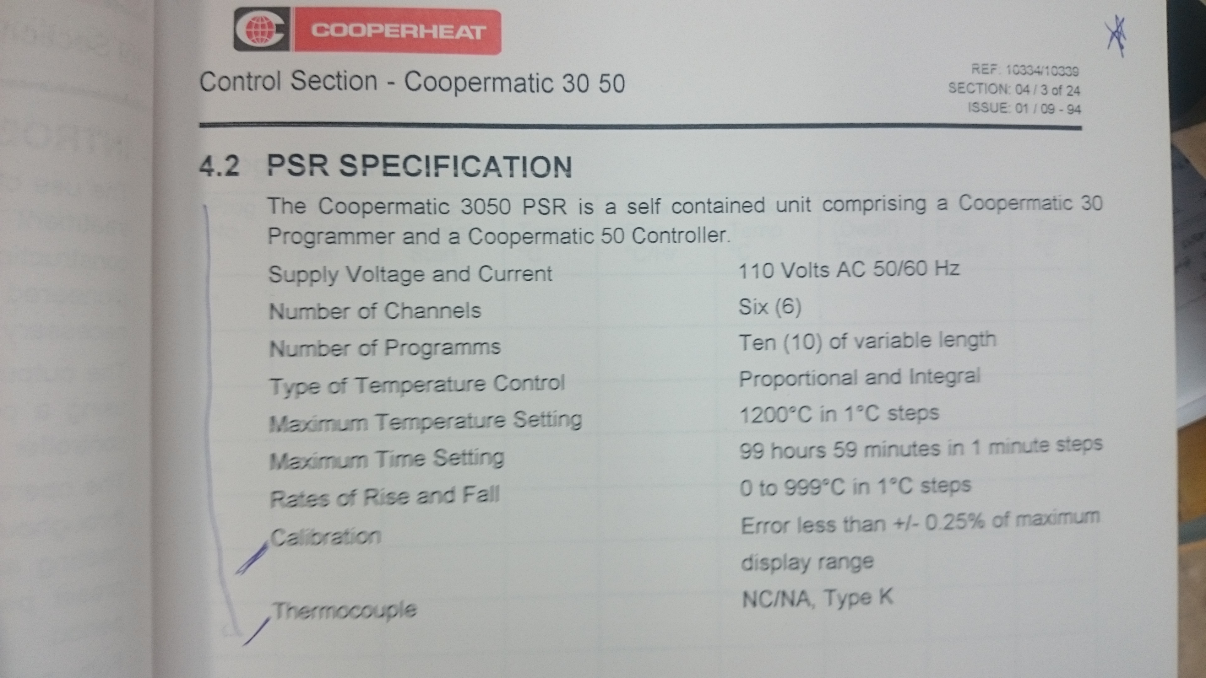 Coopermatic 3050 PSR obsolete 