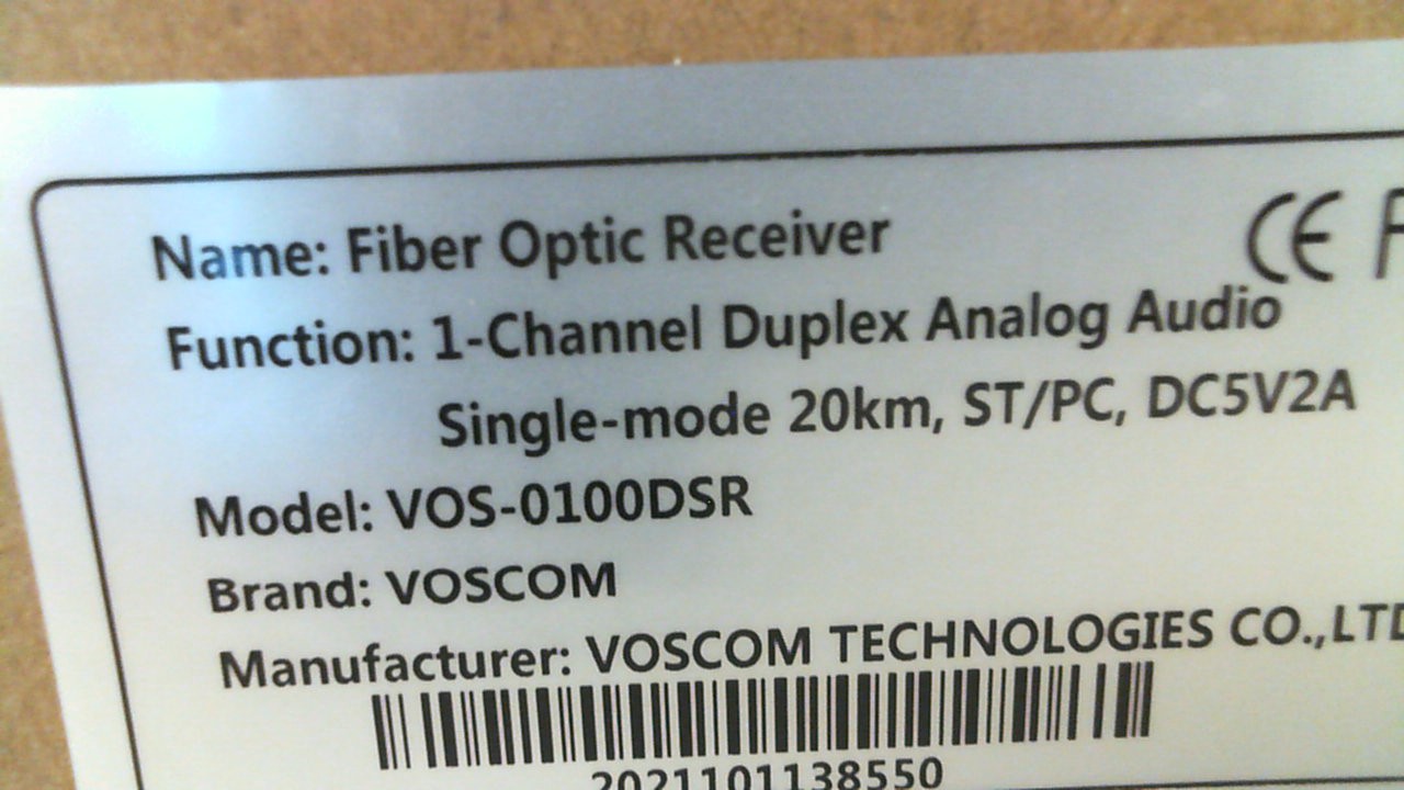 VOS-0100DSR
