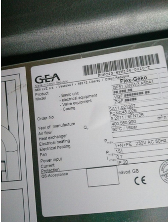 FCNC43-6FN126-001-T obsolete, replacement 8F8519 