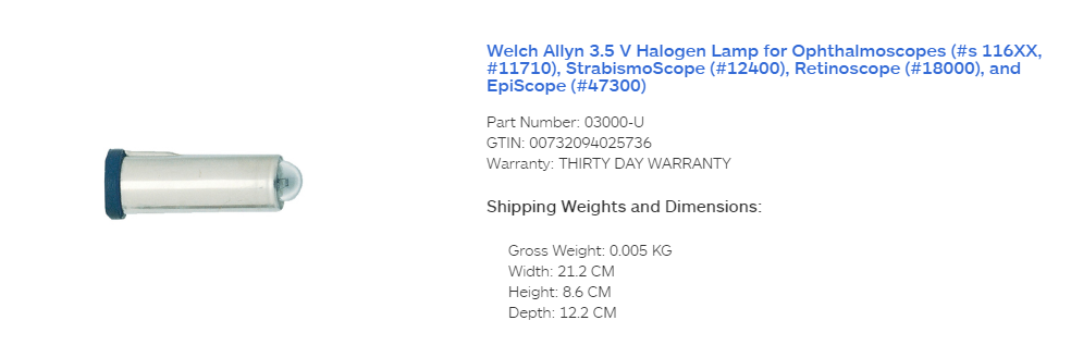WLA 03000-U 