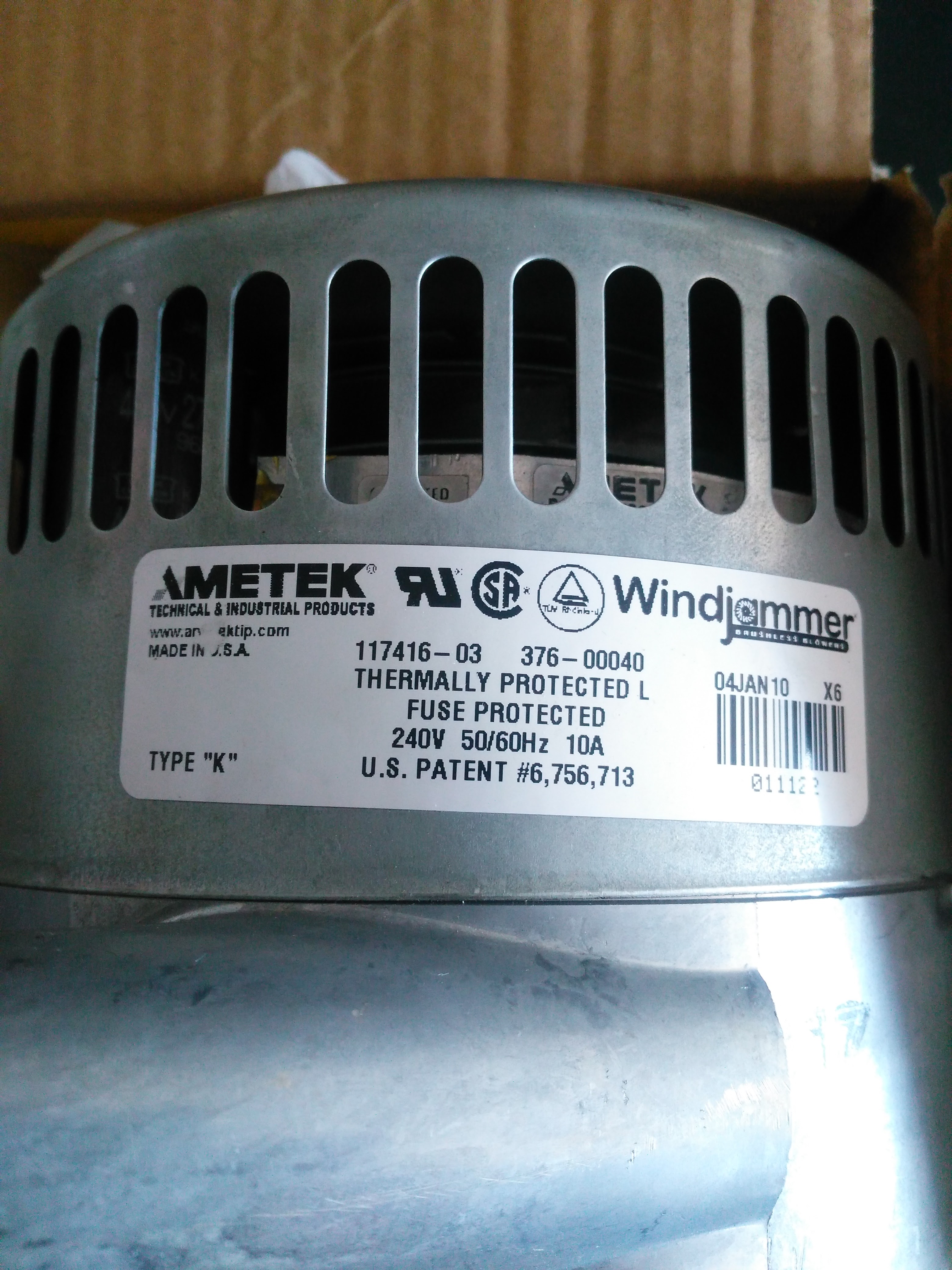 AMETEK 117416-03 