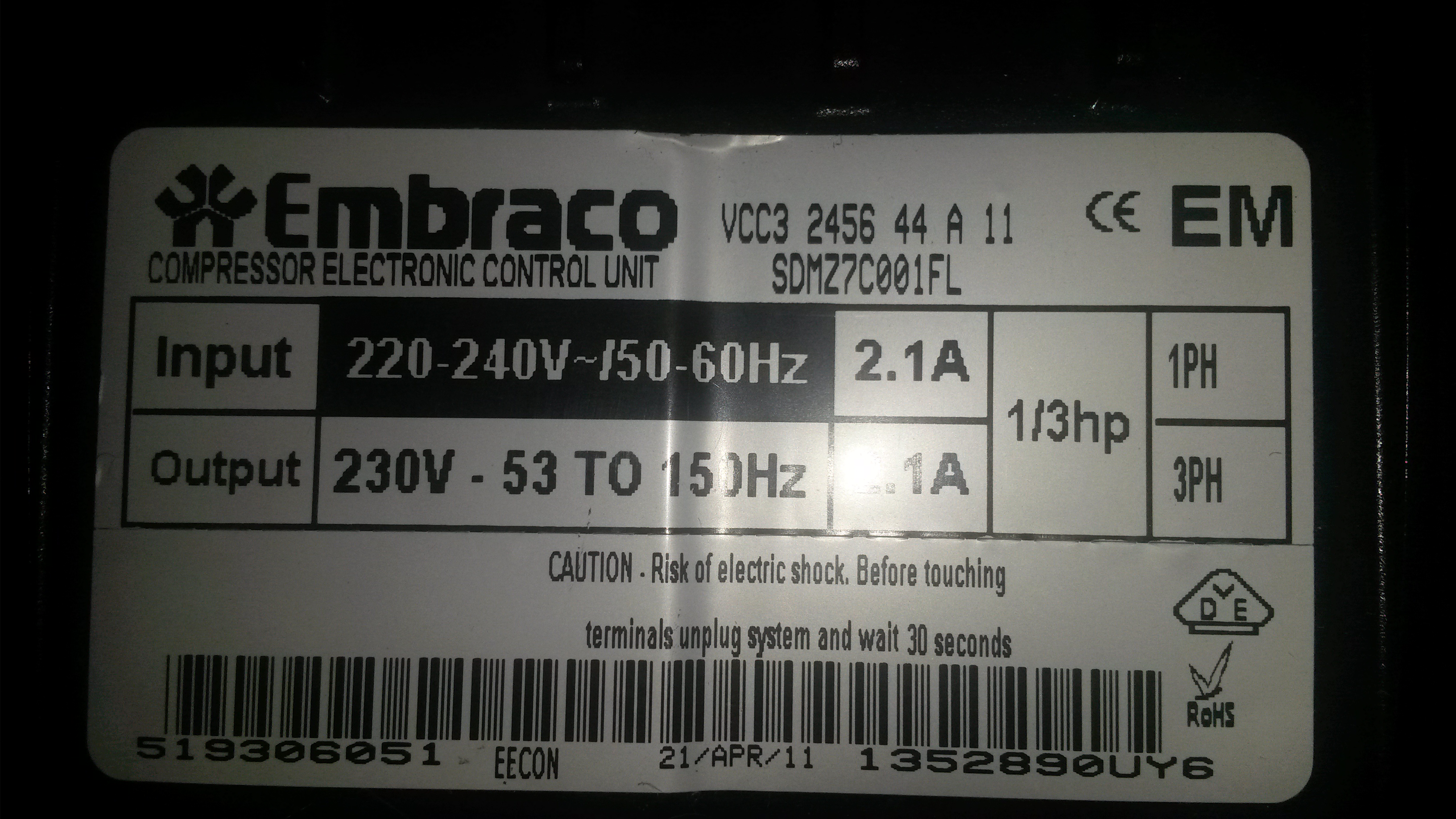VCC3 2456 44  OEM