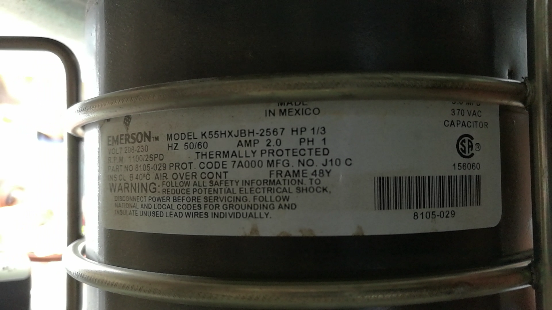K55HXJBH-2567 HP1/3 - not available 