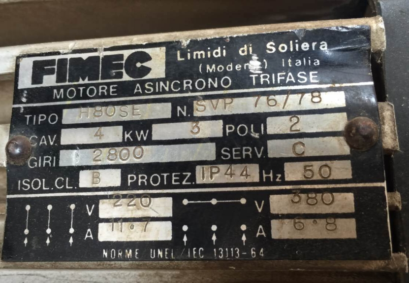 SVP 76/78  OEM for Putsch Meniconi 