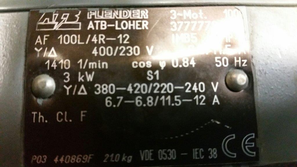 AF 100L/4R-12 obsolete, replaced by AF 100L/4M-12MS+E2 
