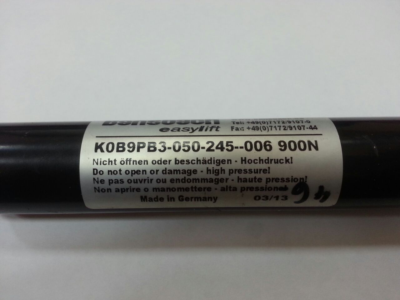 K0B9PB3-050-245--006 900N