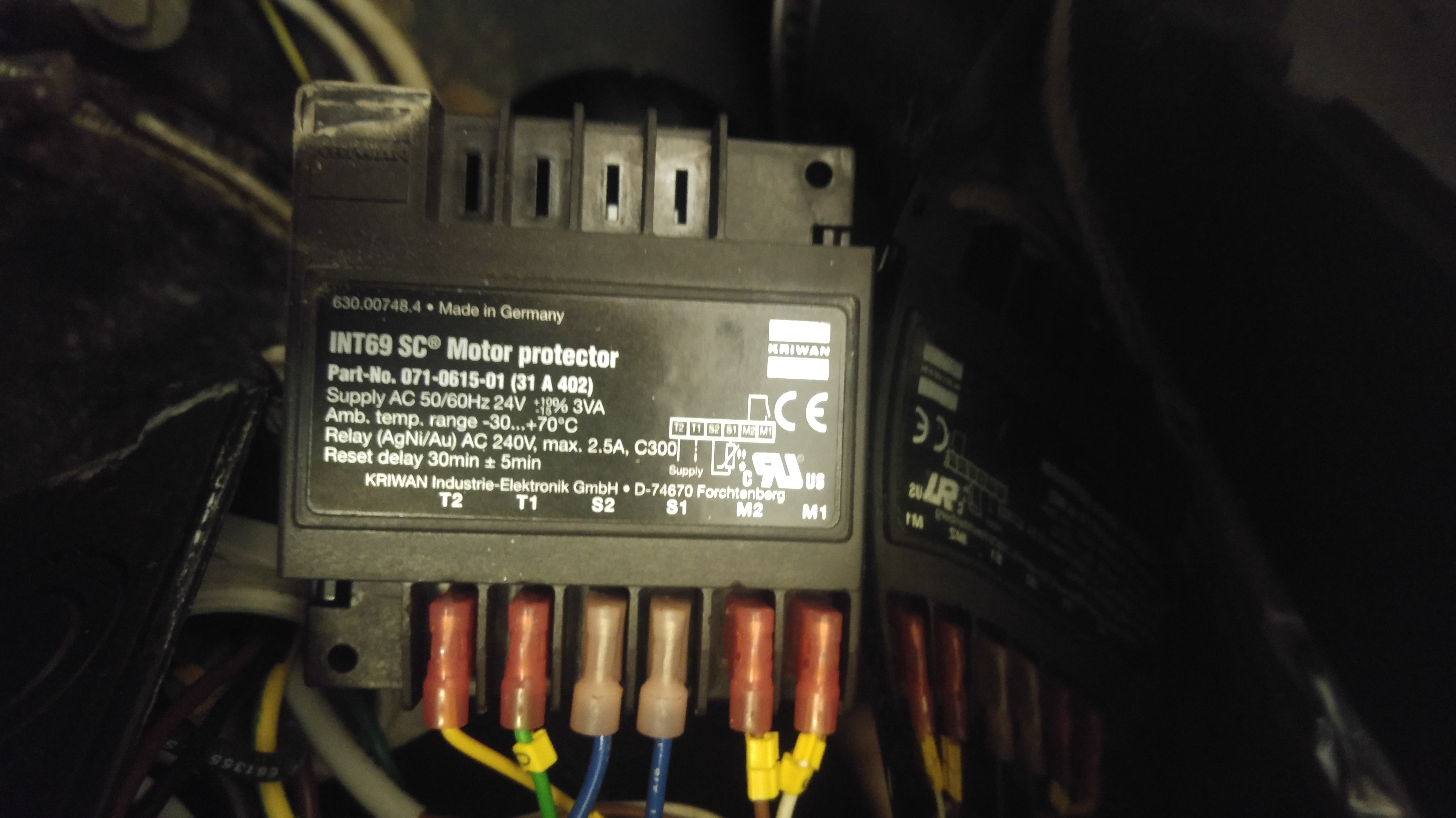 PART-NO:071-0615-01(31 A 402) - OEM , alternative - INT69 KF2  