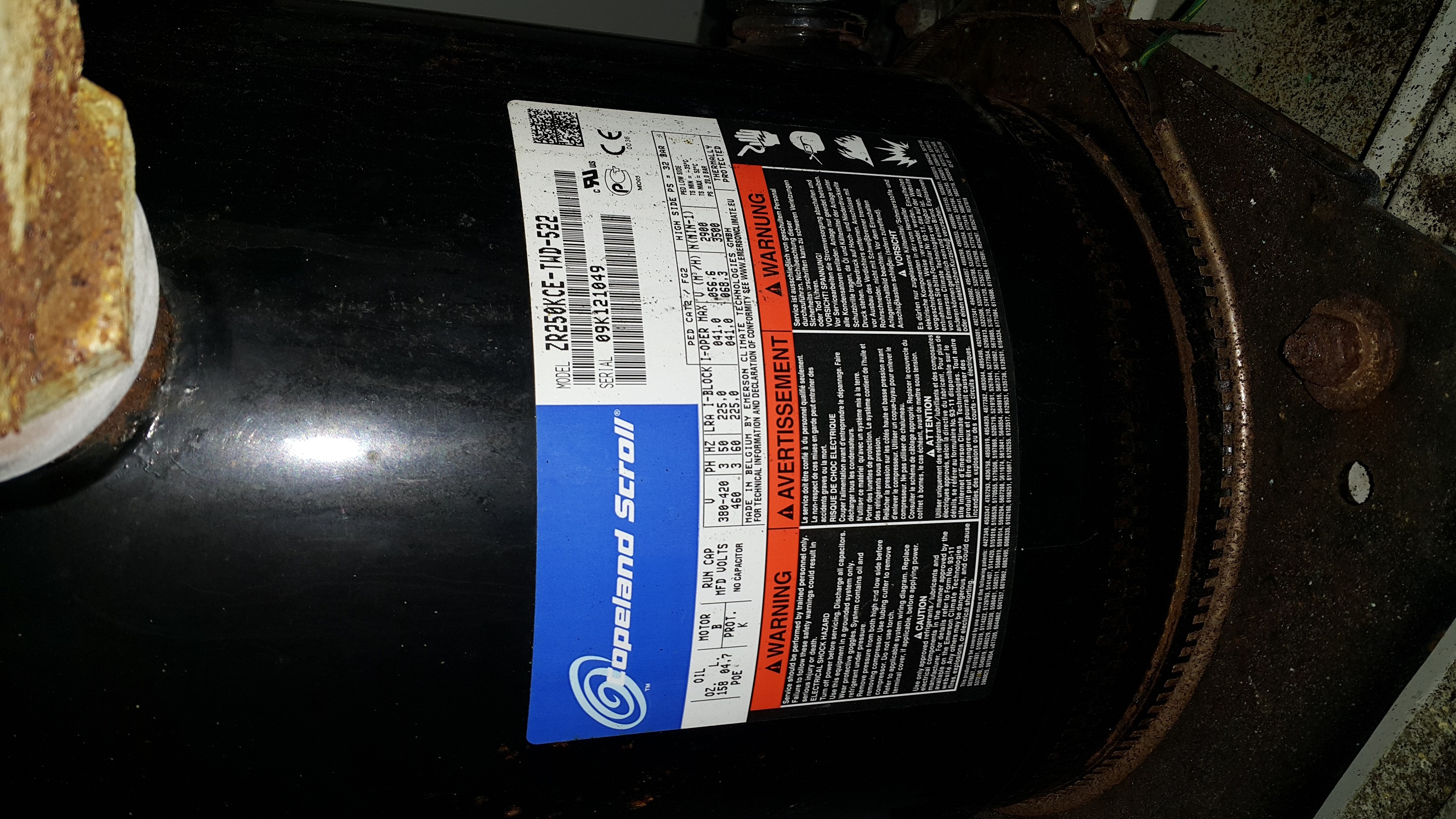 ZR250K*E-TWD-522 400V 