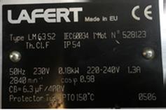 Fan wing for 528123 